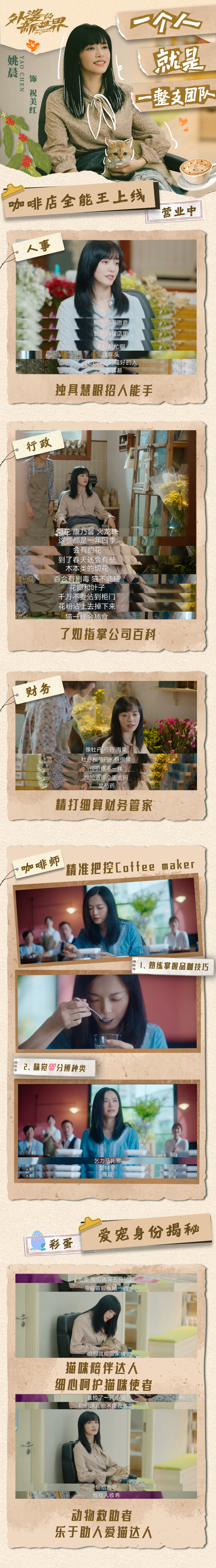 拿手咖啡7515是主业,行政人事财务工作事无巨细73 还有猫咪作伴