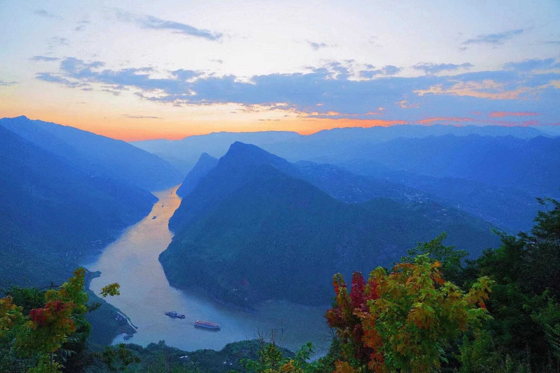 巴东网红打卡点 快来巫峡口景区get同机位大片