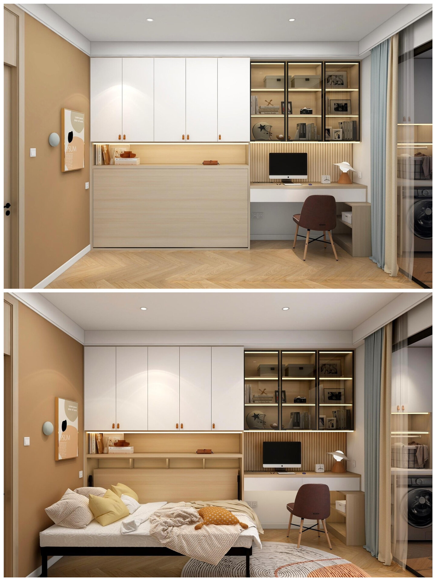 14个多功能房设计 | 小户型刚需,8㎡就能实现