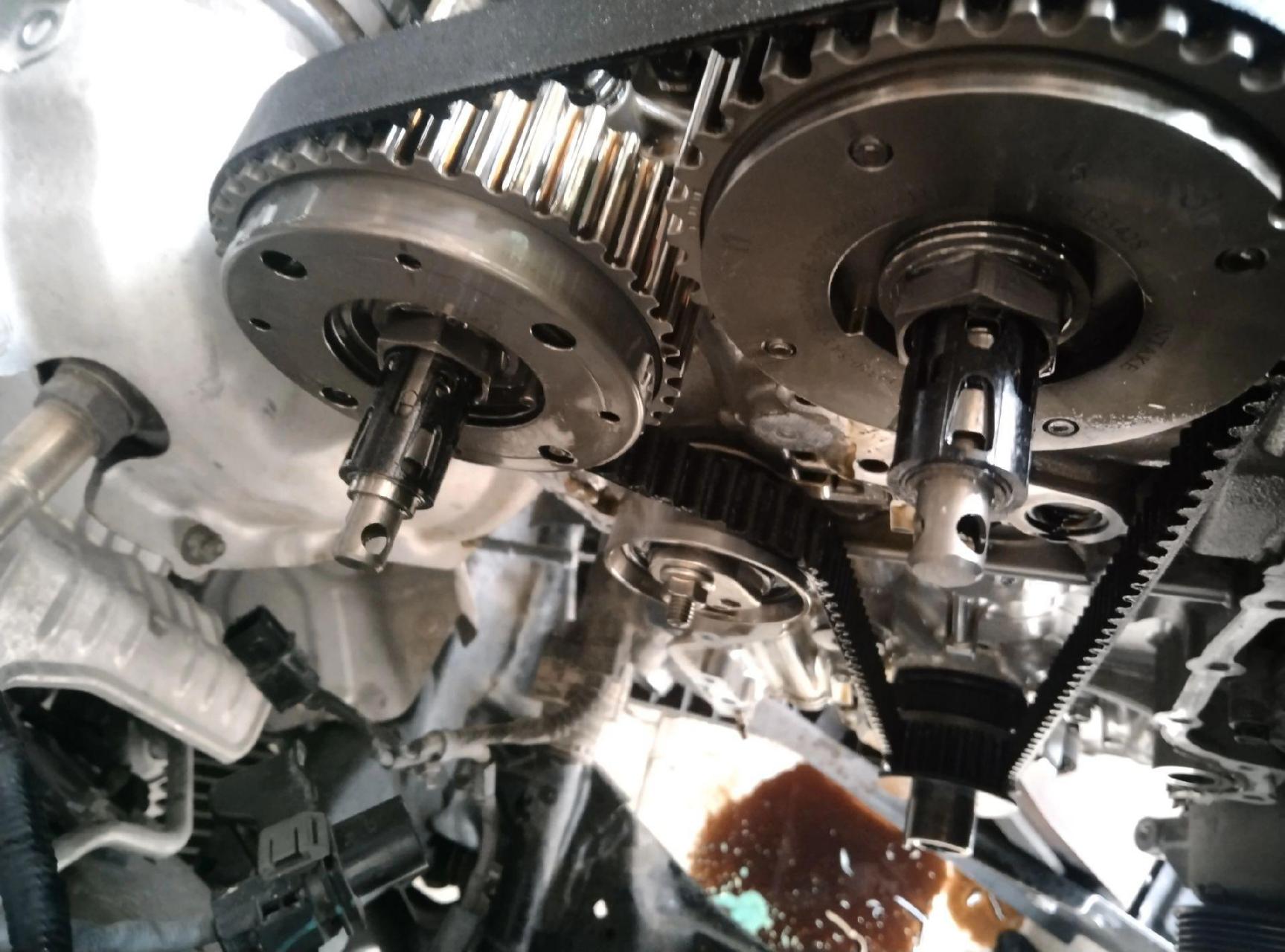 思域1.0t正时皮带通病起粉丝,堵塞,烧涡轮!搞起来加油78