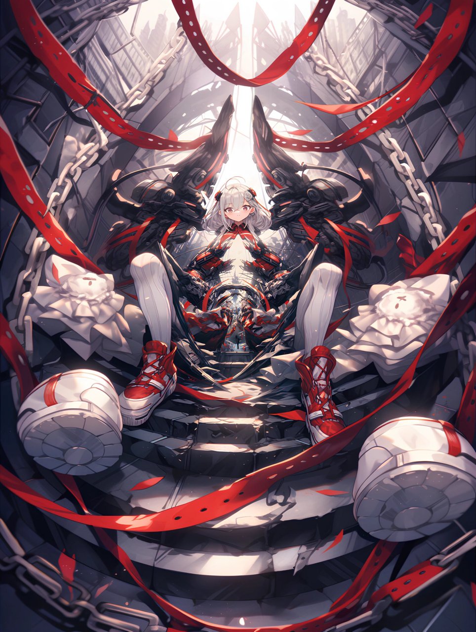 no.010|7515机械少女|被ai*2放大14次 越来越离谱的状态