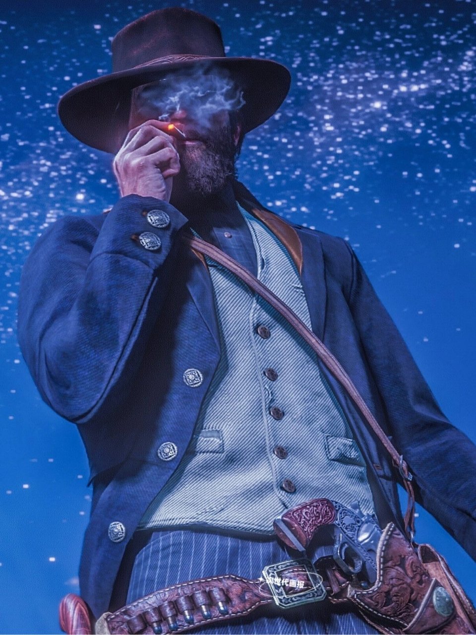 亚瑟摩根  | 荒野大镖客 骑马,嚼烟,打猎 西部大善人的日常