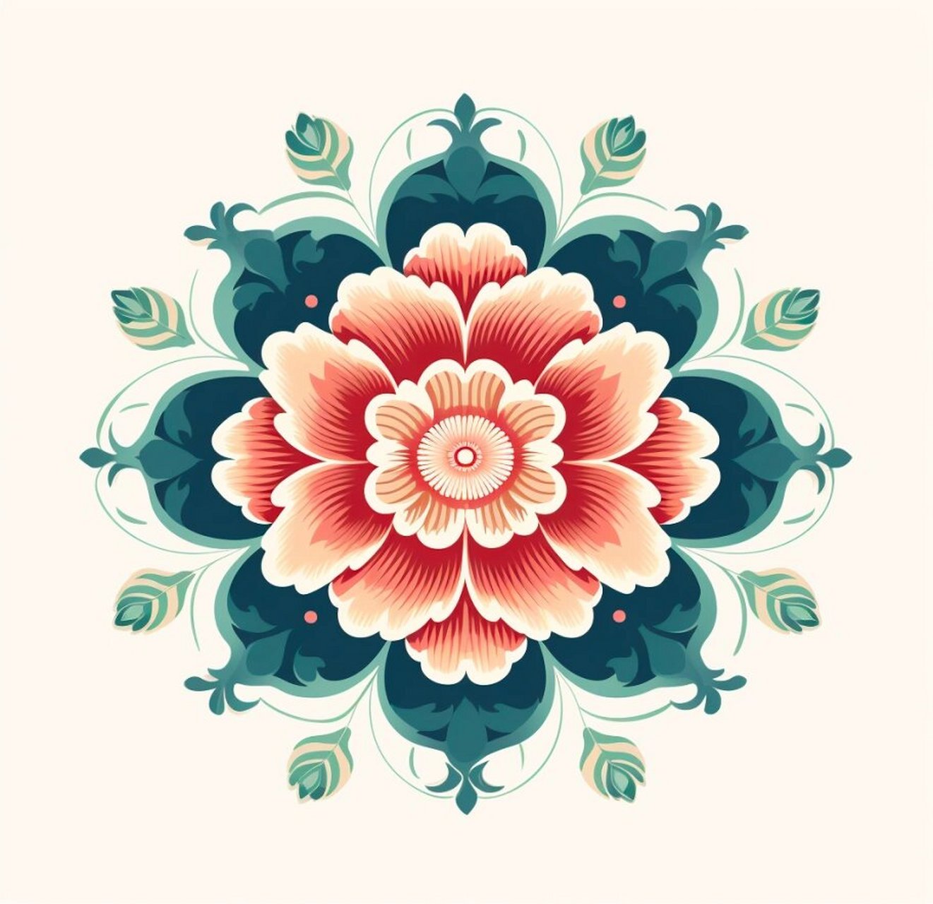 中国传统图案:)花卉纹 花卉纹样图案设计,喜欢私信,有大图
