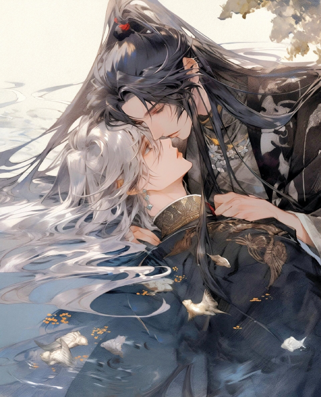 中国水墨古风︳双生