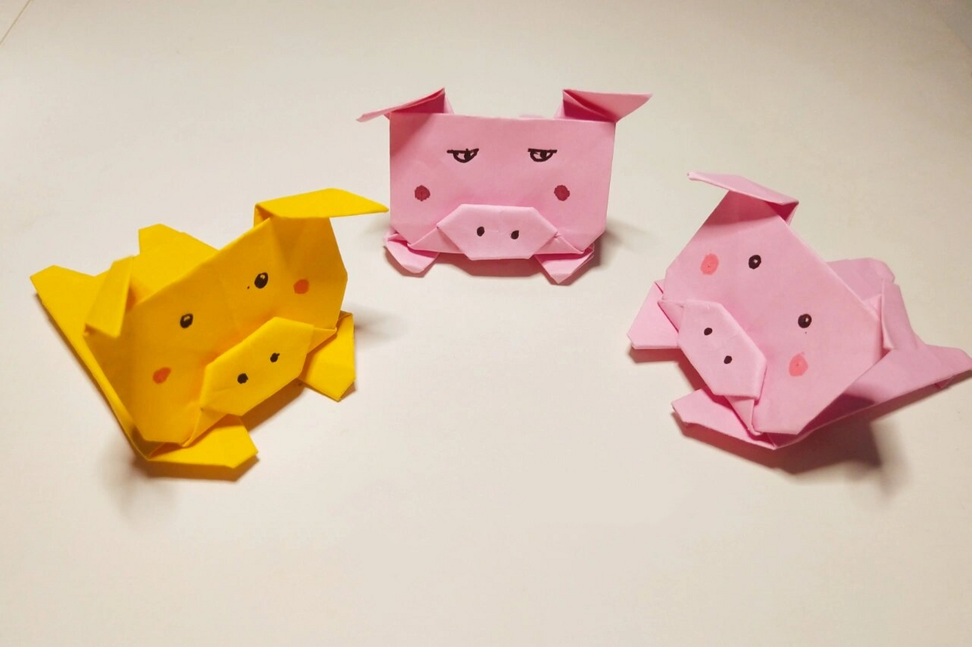 猪猪🐷折纸图文教程