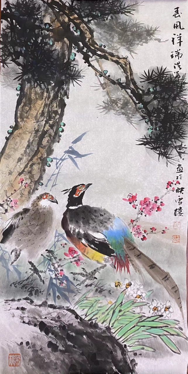 王雪涛传人全国首届金鸡奖 金奖获得者王洪学老师 作品欣赏#国画