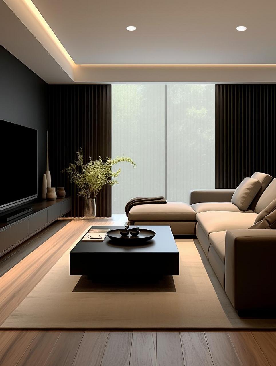 成都装修 成都装修设计 家装设计 新房装修 深色系装修