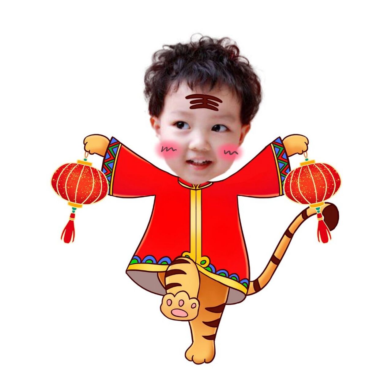 新年抠图素材,有想要素材嗯嗯吗?