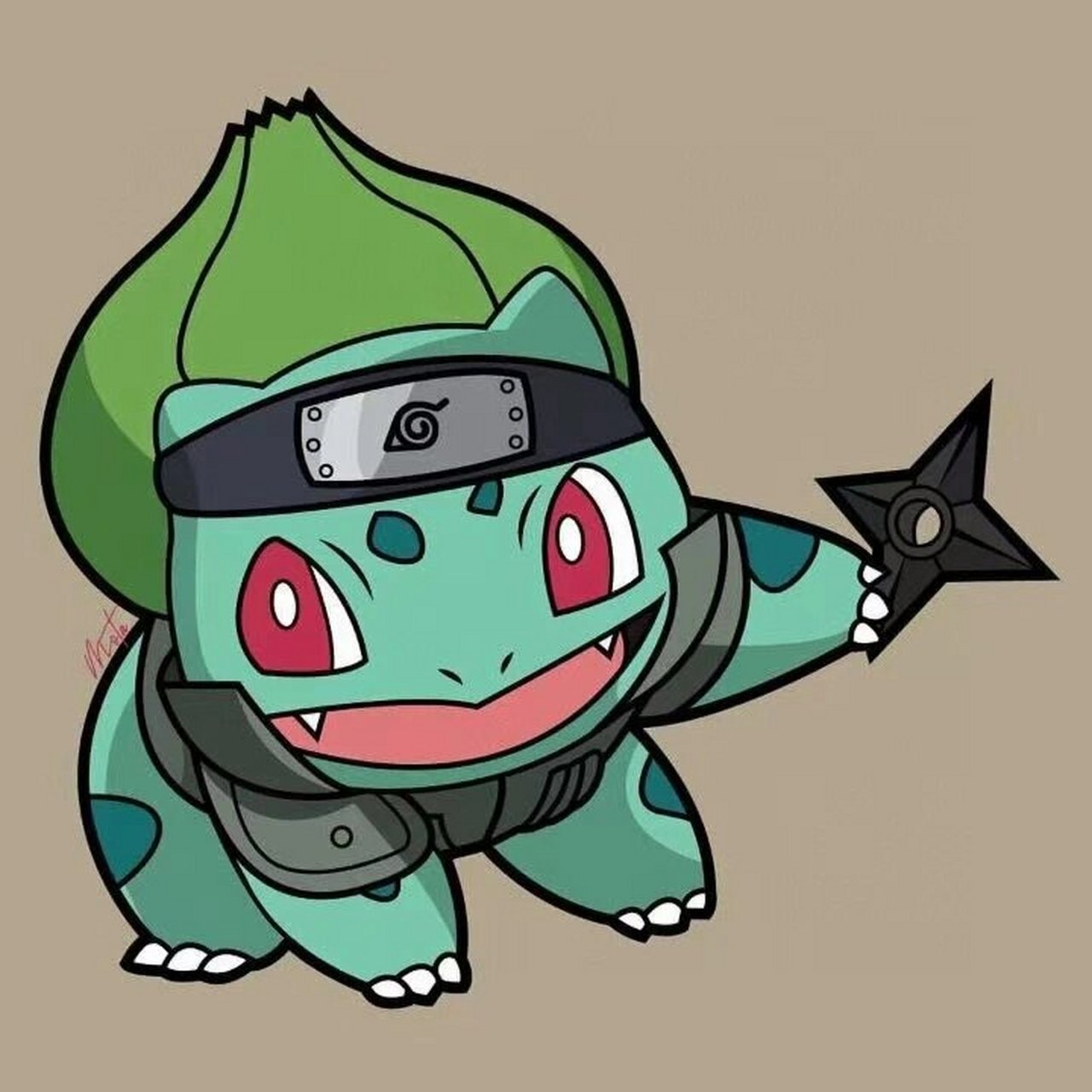 火影×宝可梦搞怪头像