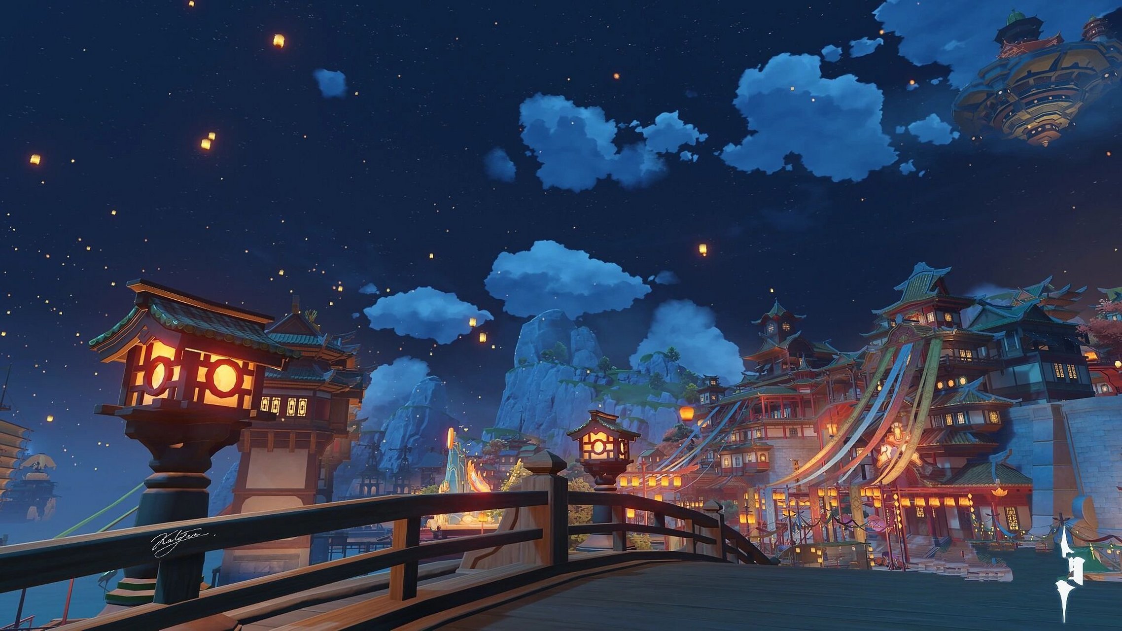 9张绝美原神壁纸分享!官方快来拍拍我! 这些是我在提瓦特旅行时记录的