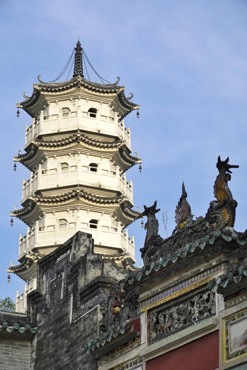 广东云浮新兴六祖国恩寺 新兴县国恩寺,岭南第一圣域.