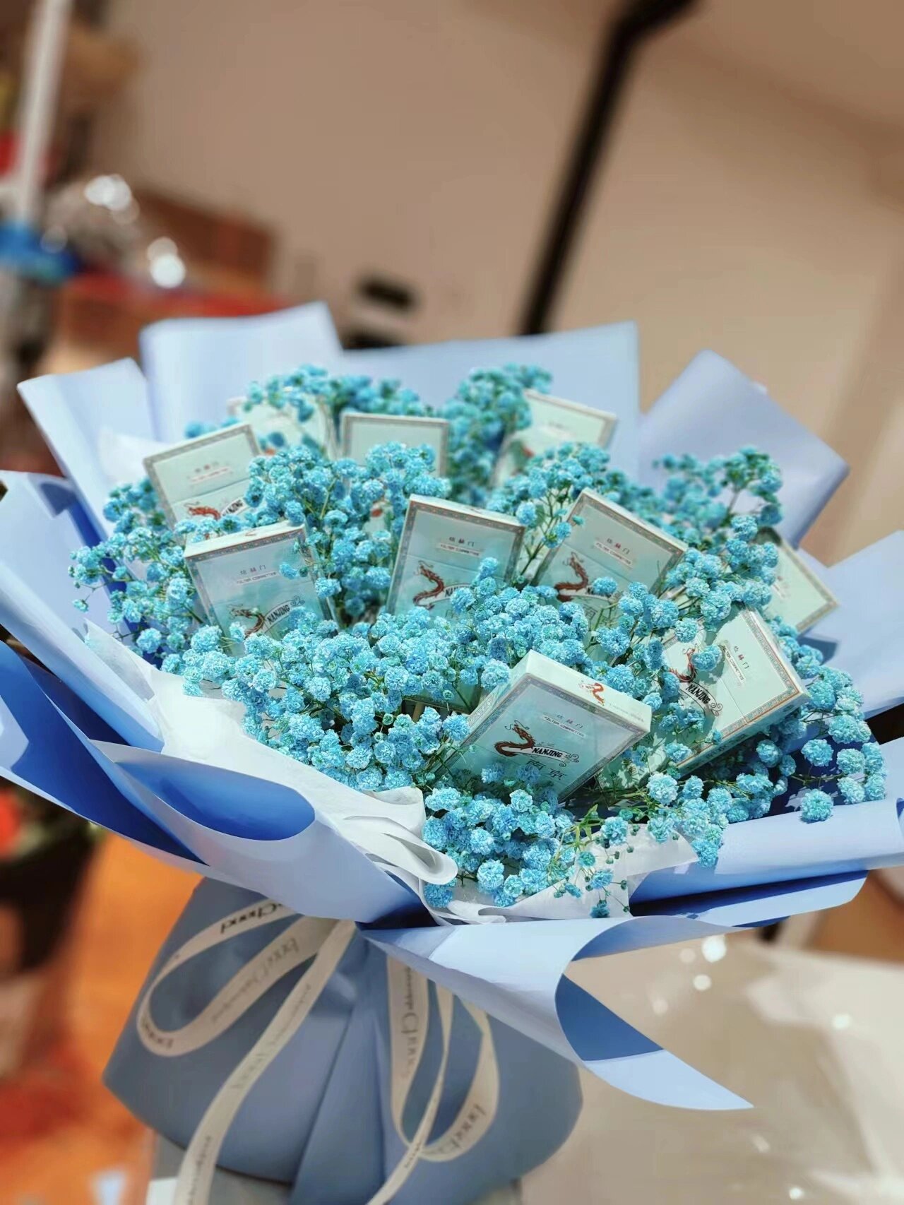 炫赫门香烟花束