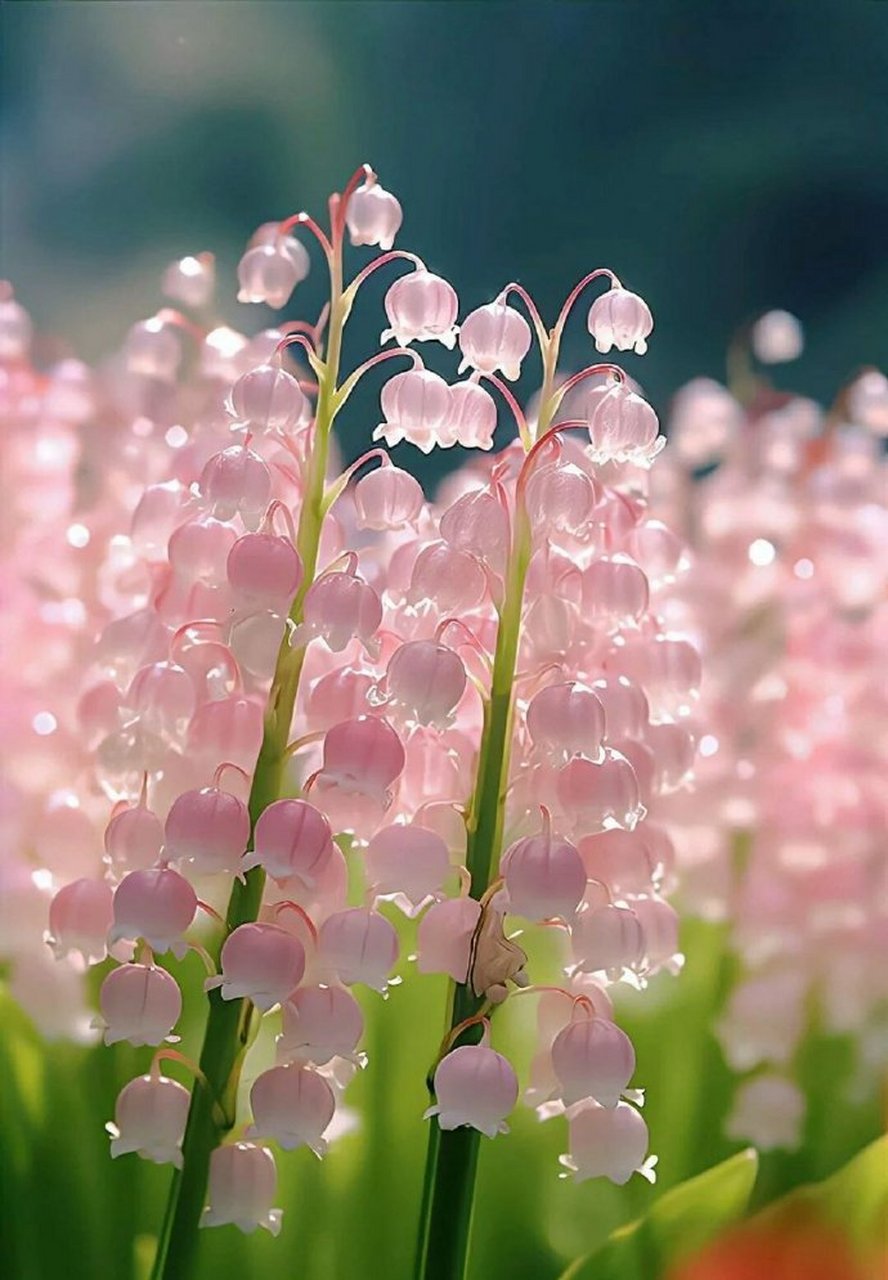 铃兰花寓意:幸福归来   #情感# #文案# #铃兰花