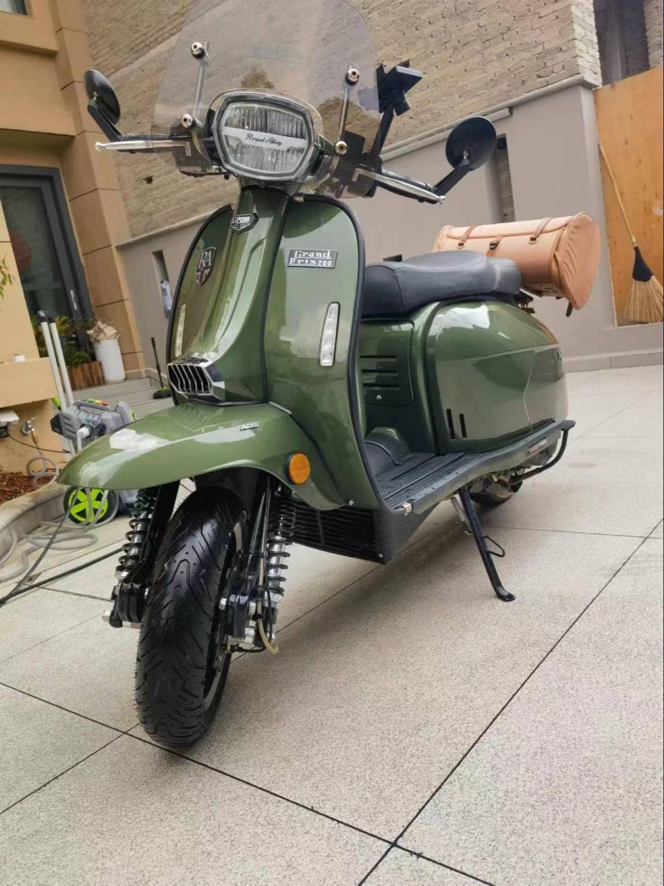 21年royal02alloy02gp200s,一手户1400公里,加装风挡