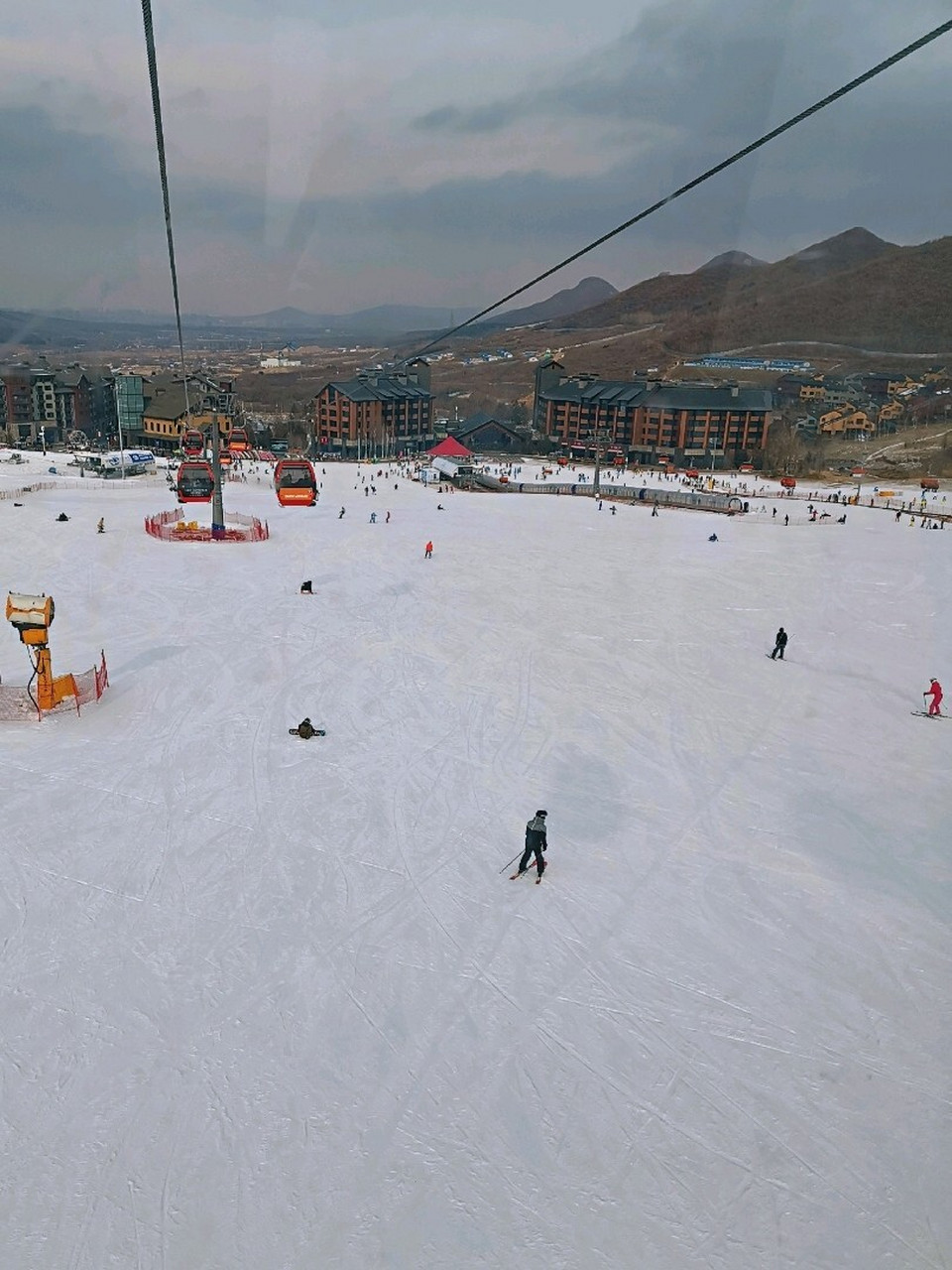 松花湖万科滑雪场地图图片