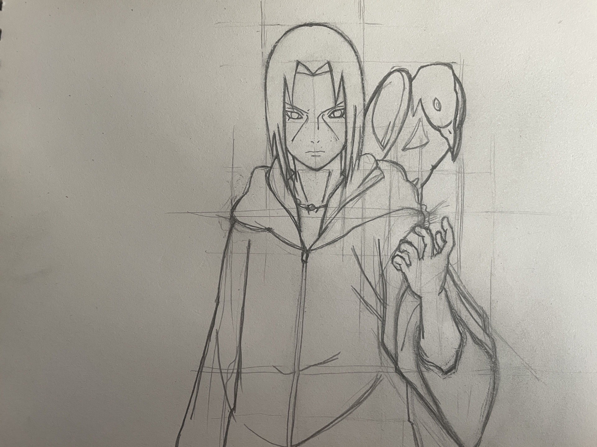 秽土鼬(内附线稿