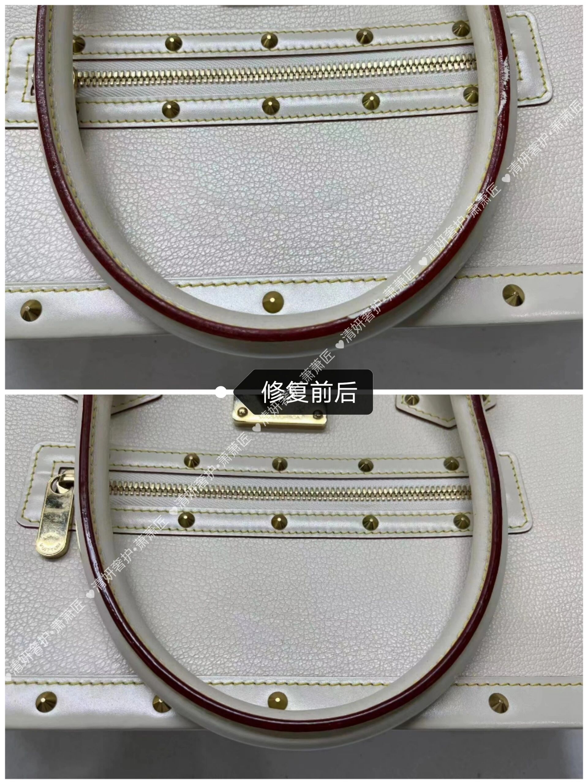 奢侈品包包油边融化开裂修复合集