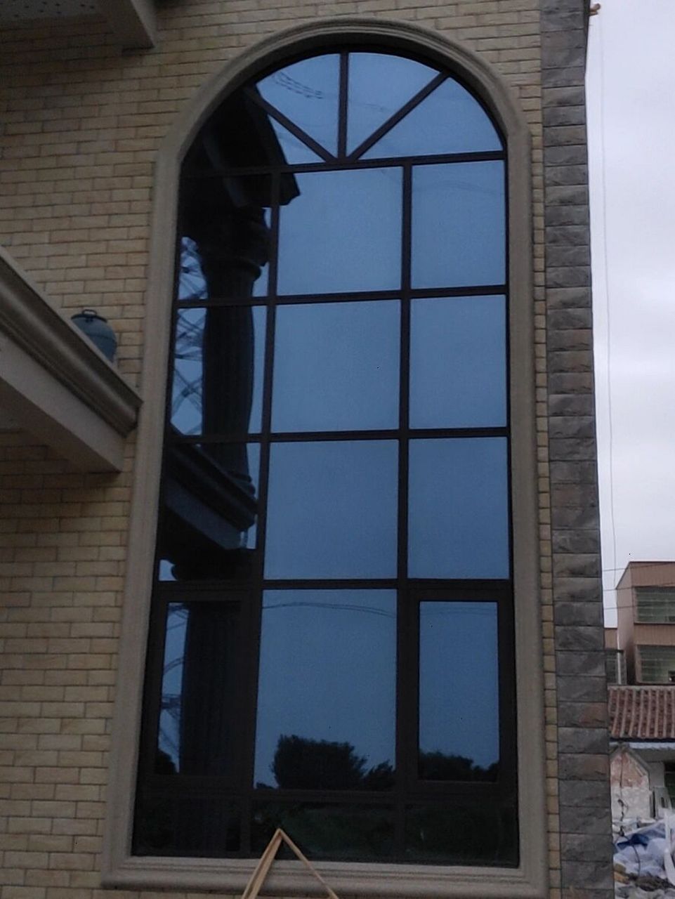 阳台镀膜玻璃窗效果图图片