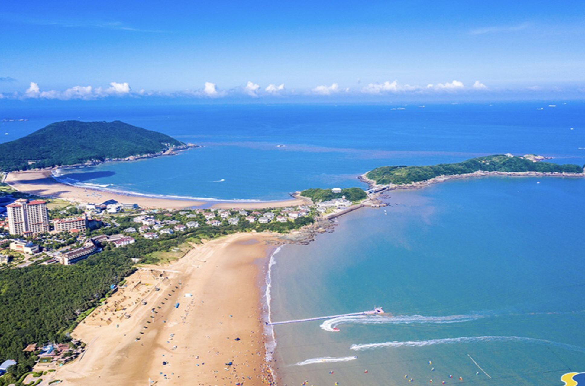 五一朱家尖攻略来了哈 必打卡景点: 1,朱家尖南沙,沙质细腻,纯洁,海上