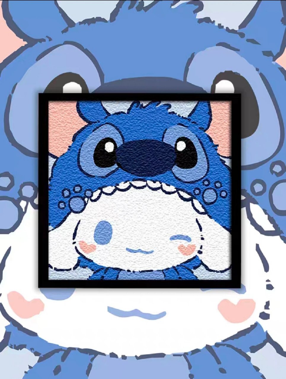 纸浆画三丽鸥版,超可爱 三丽鸥