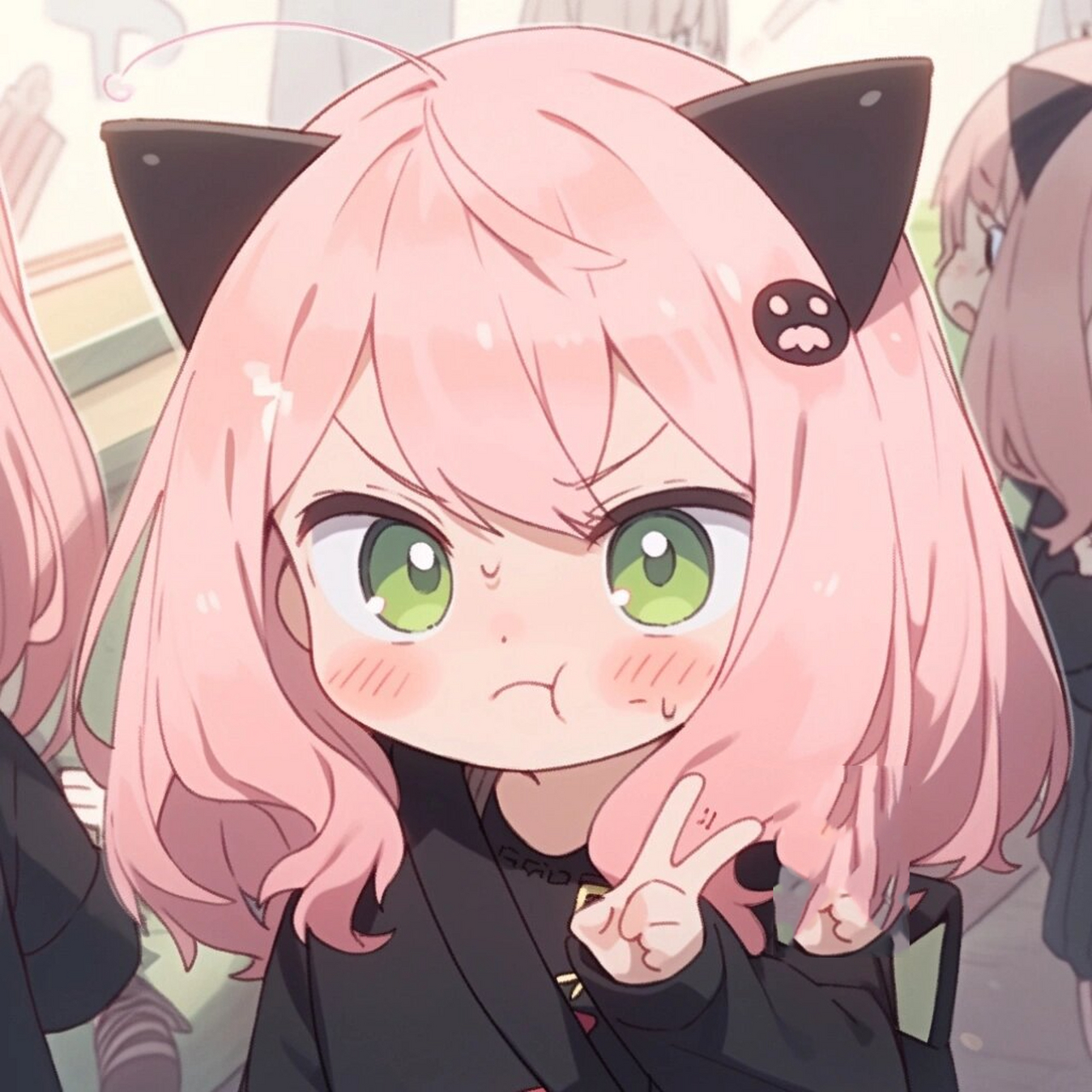 被迫营业的小可爱|女生头像