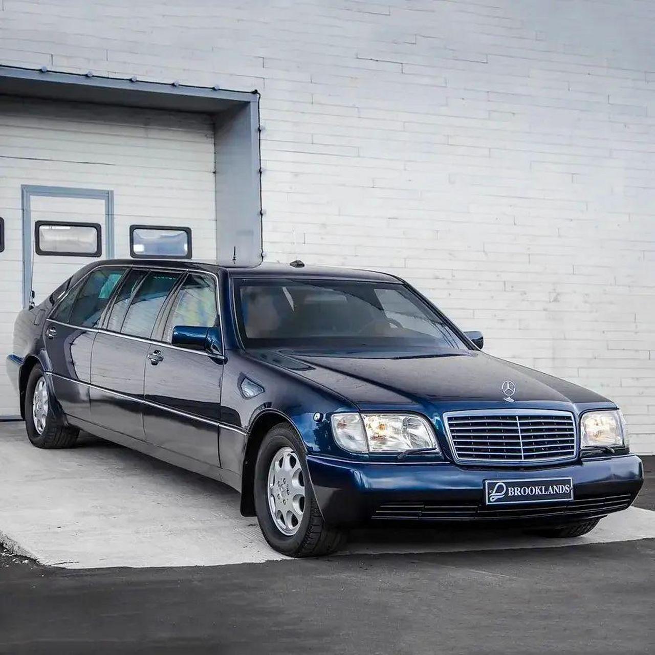 装甲防弹的"梅赛德斯-奔驰s600 普尔曼卫队"轿车(w140,1995my