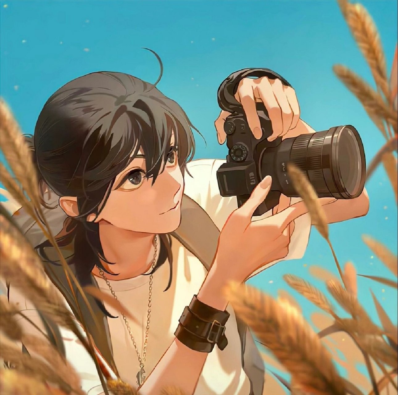 少年感满满的男生图片96最后那只羊还挺帅 94作者主页内还有更多