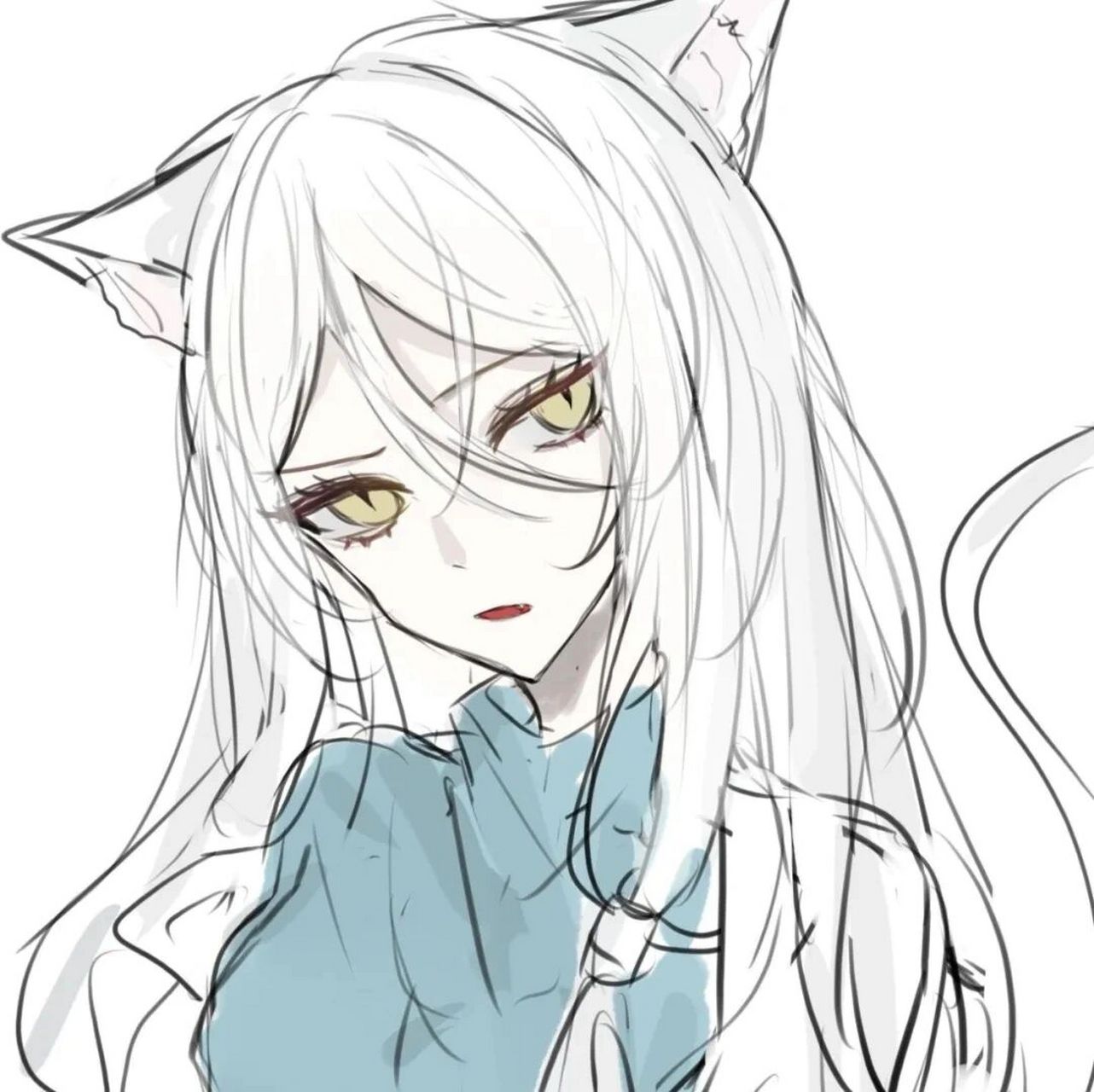 绝美意境温柔神仙宝藏女生动漫头像 假装不爱你,是我演过最好的戏