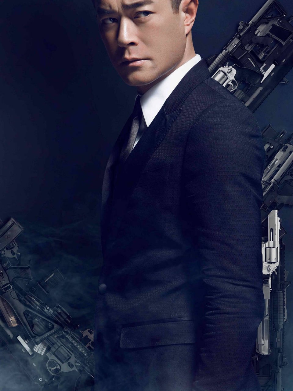 追龙擒虎里的古天乐还是那么帅,都52岁了呀!