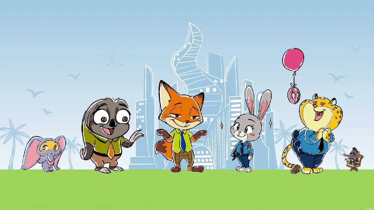 disney x 疯狂动物城