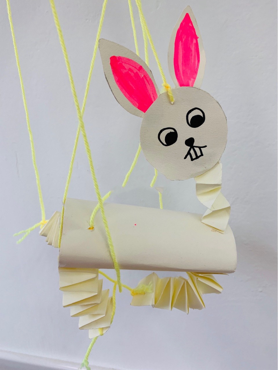 提线纸偶 兔子图片