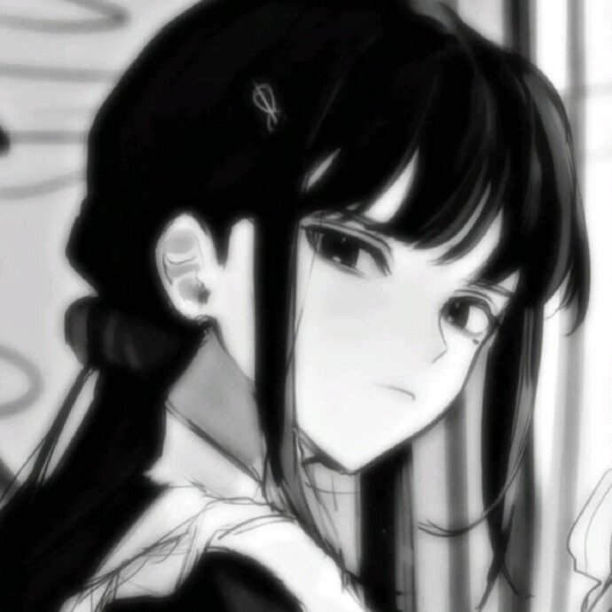 黑白系高质量女头像