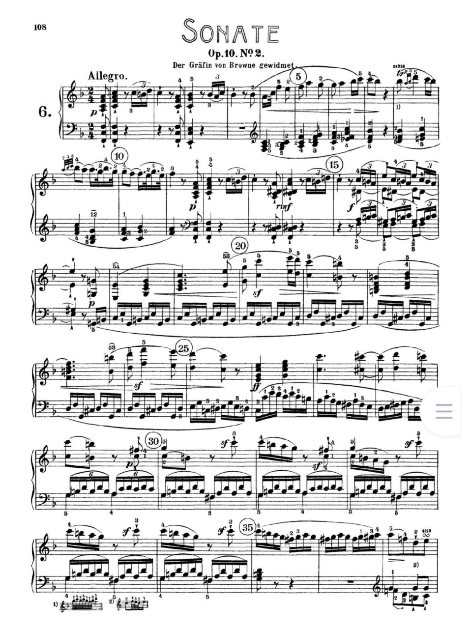 贝多芬奏鸣曲系列6 || op.10 no.