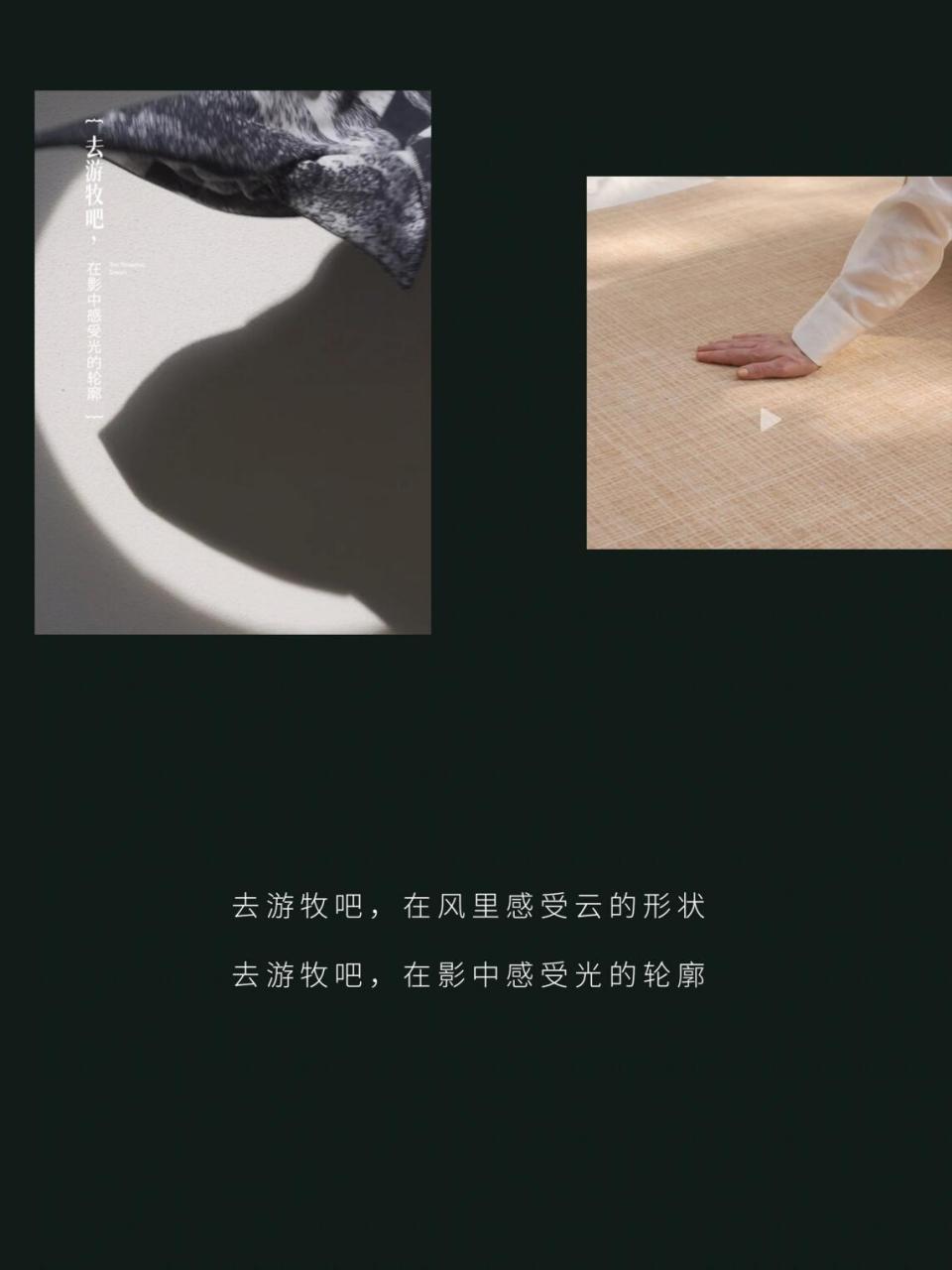 今天分享我们为家居品牌的新品地毯所创作的视频文案.