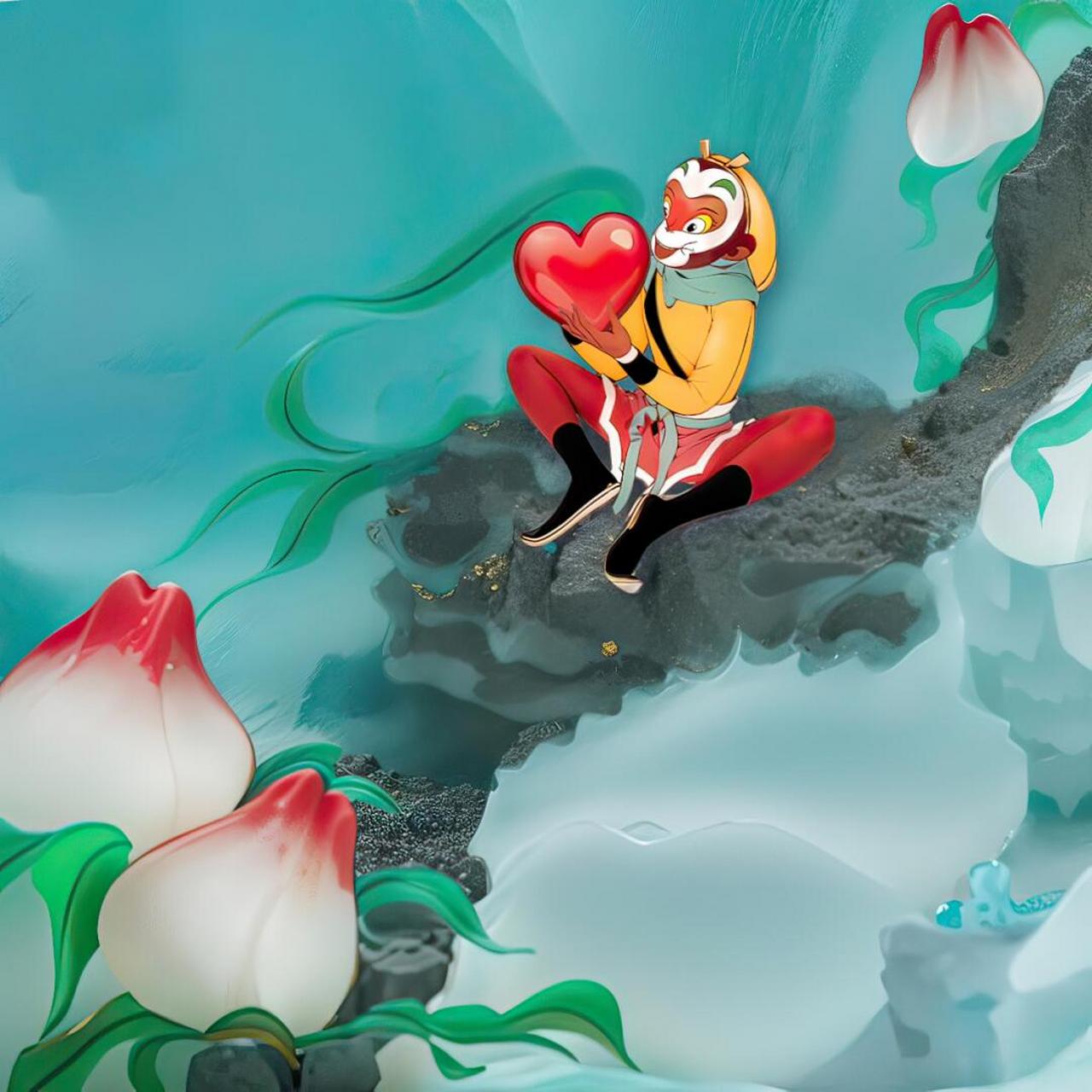 齐天大圣#0202#80年代绘本#0202#绘本#0202#插画分享