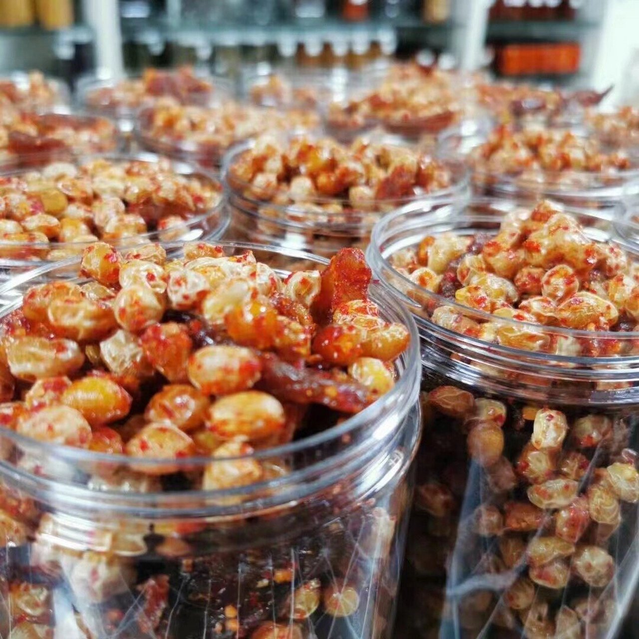 五香笋豆67乡下黄豆做的,五香味67有嚼劲