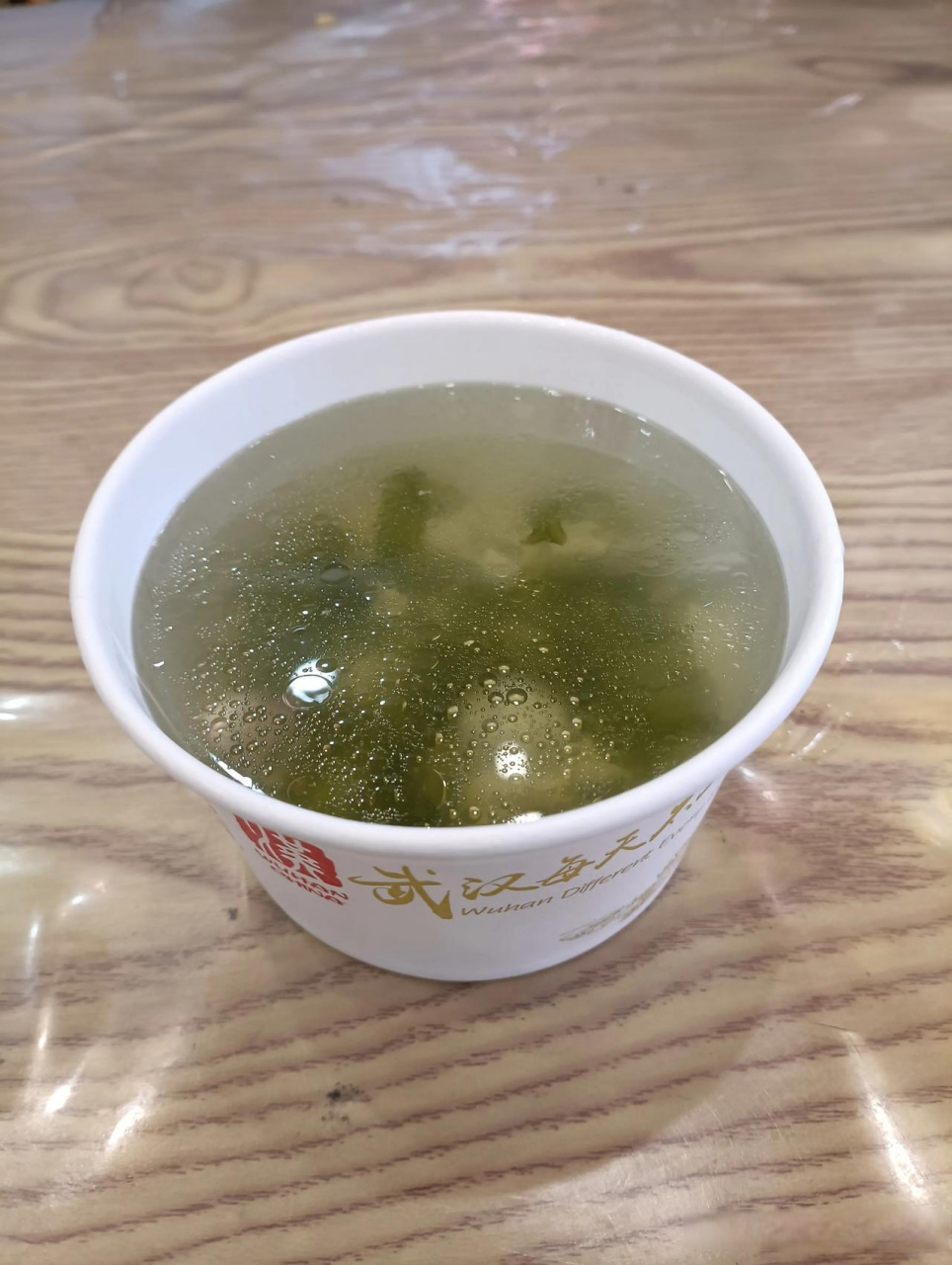 统一干拌面还有紫菜汤图片