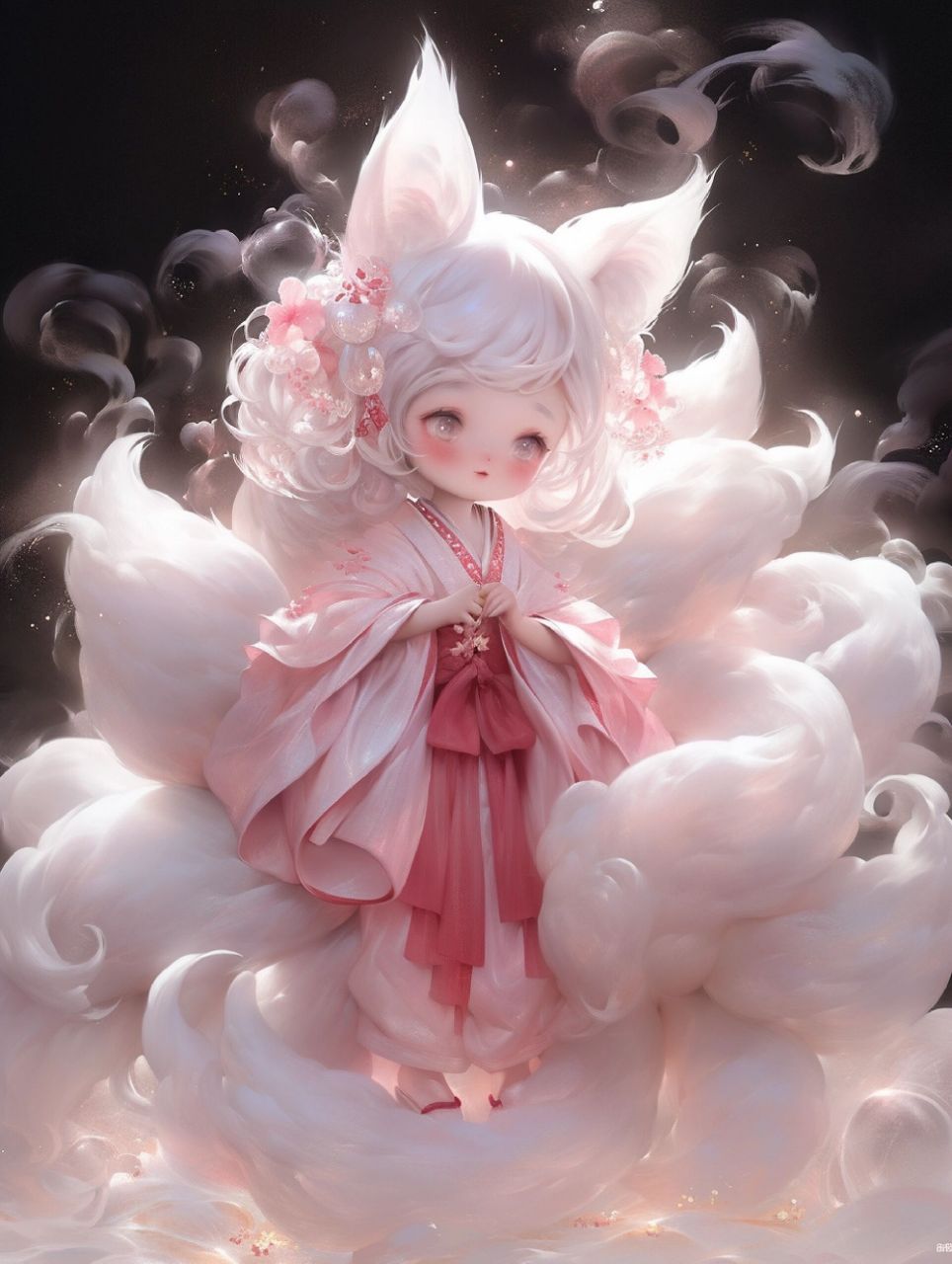 可可爱爱没有脑袋|九尾小狐仙7图头像壁纸 九尾狐也可以可可爱爱的