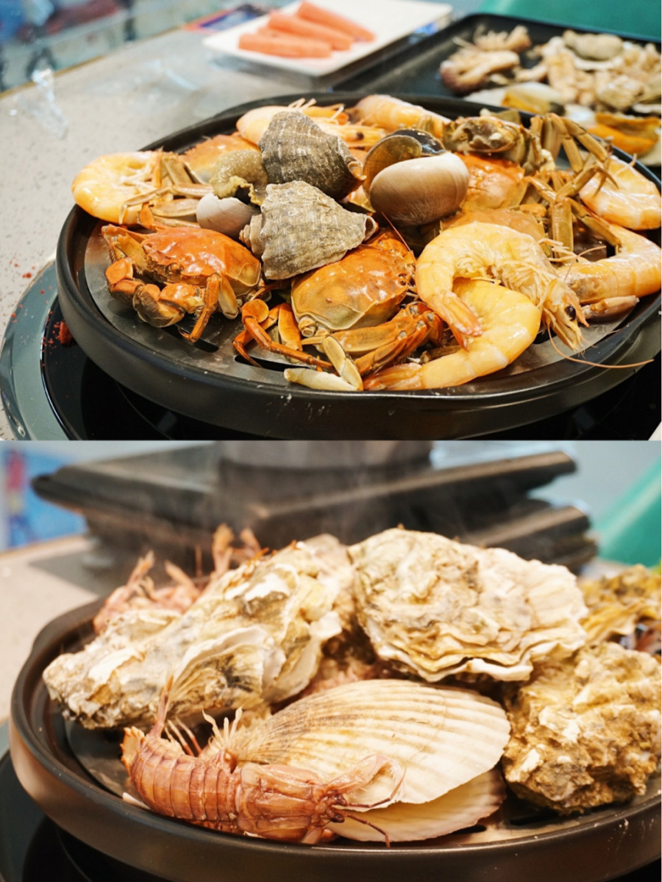 烤榴莲都随便吃 90大连高口碑的连城海产自助来沈阳了!