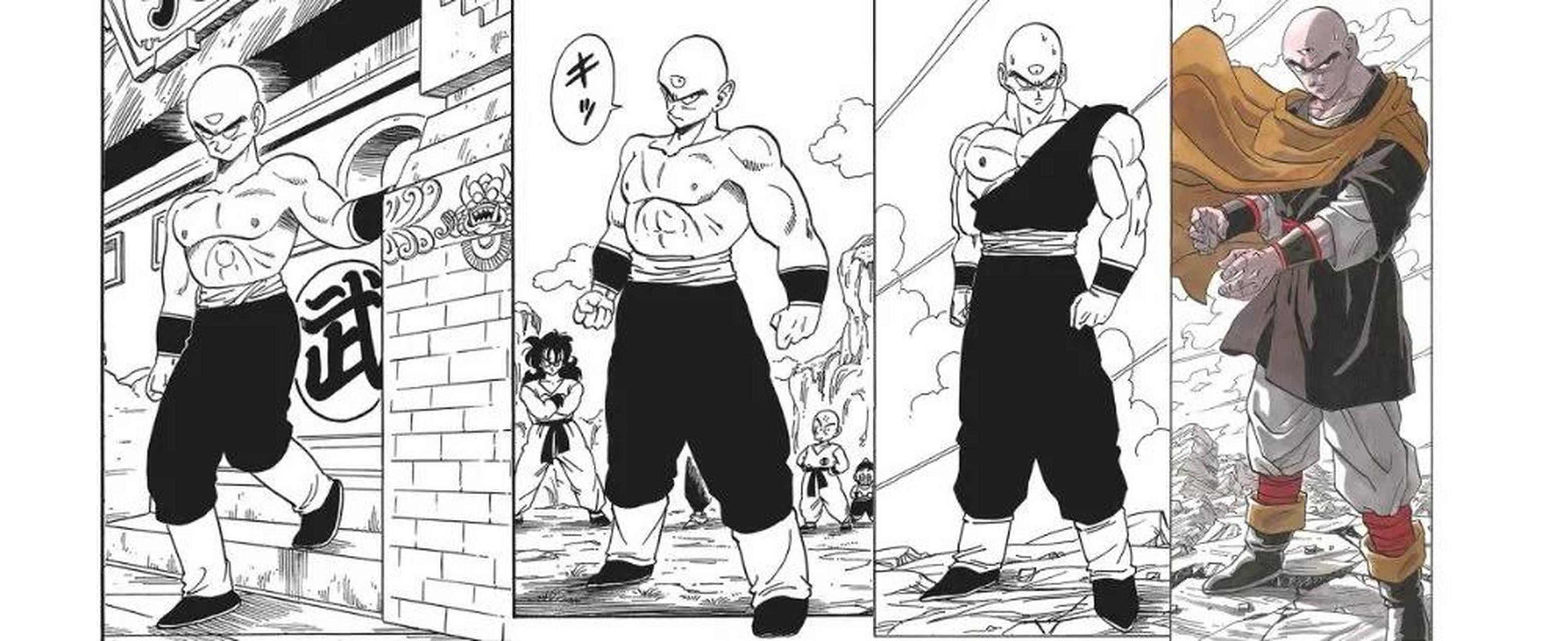 龙珠 天津饭的肌肉进化史