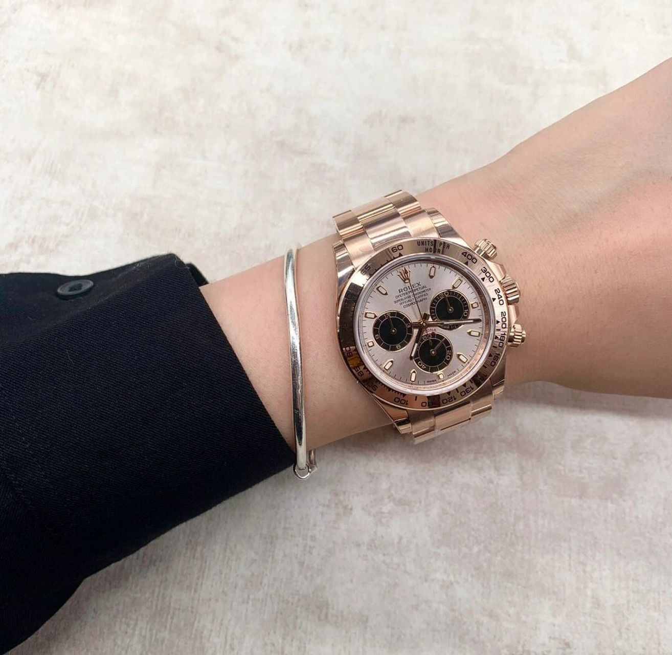 劳力士rolex78迪通拿玫瑰金贝嫂迪78女神必 劳力士迪通拿系列xl