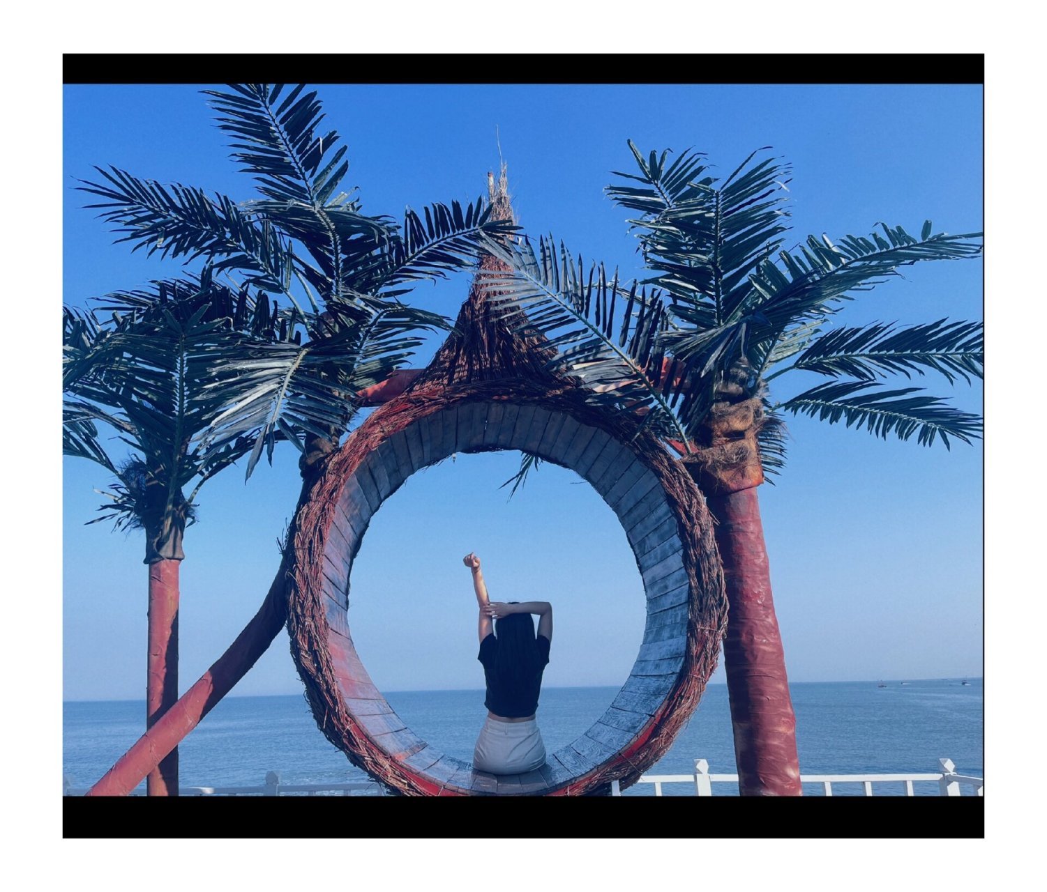 东港拍照打卡地 丹东东港海洋红风景区