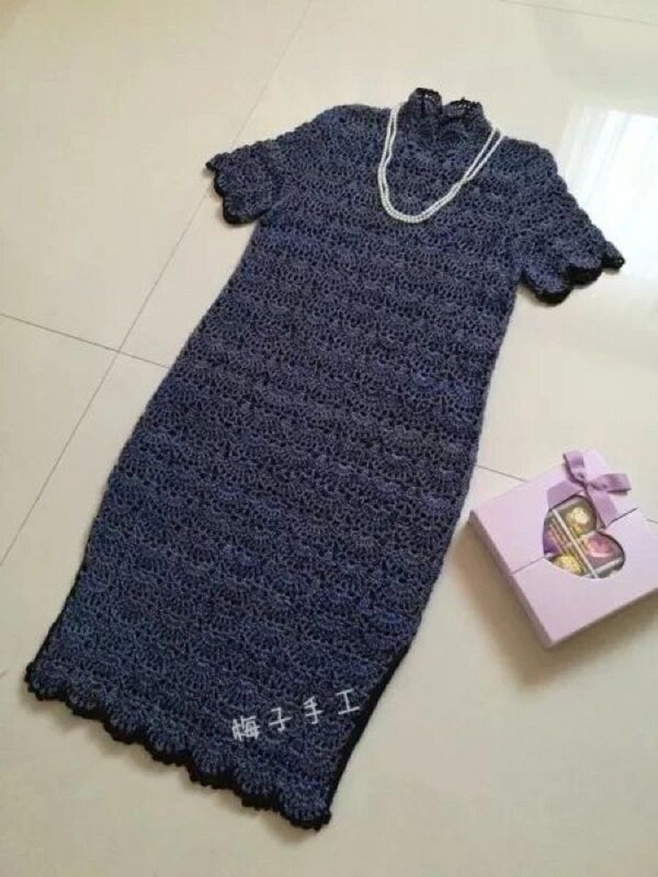 旗袍系列之四 ##钩针图解