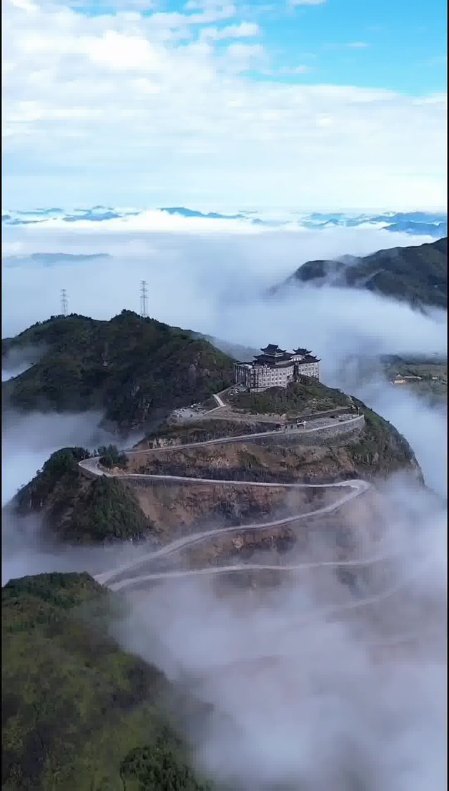 温州的小布达拉宫:芙蓉尖!