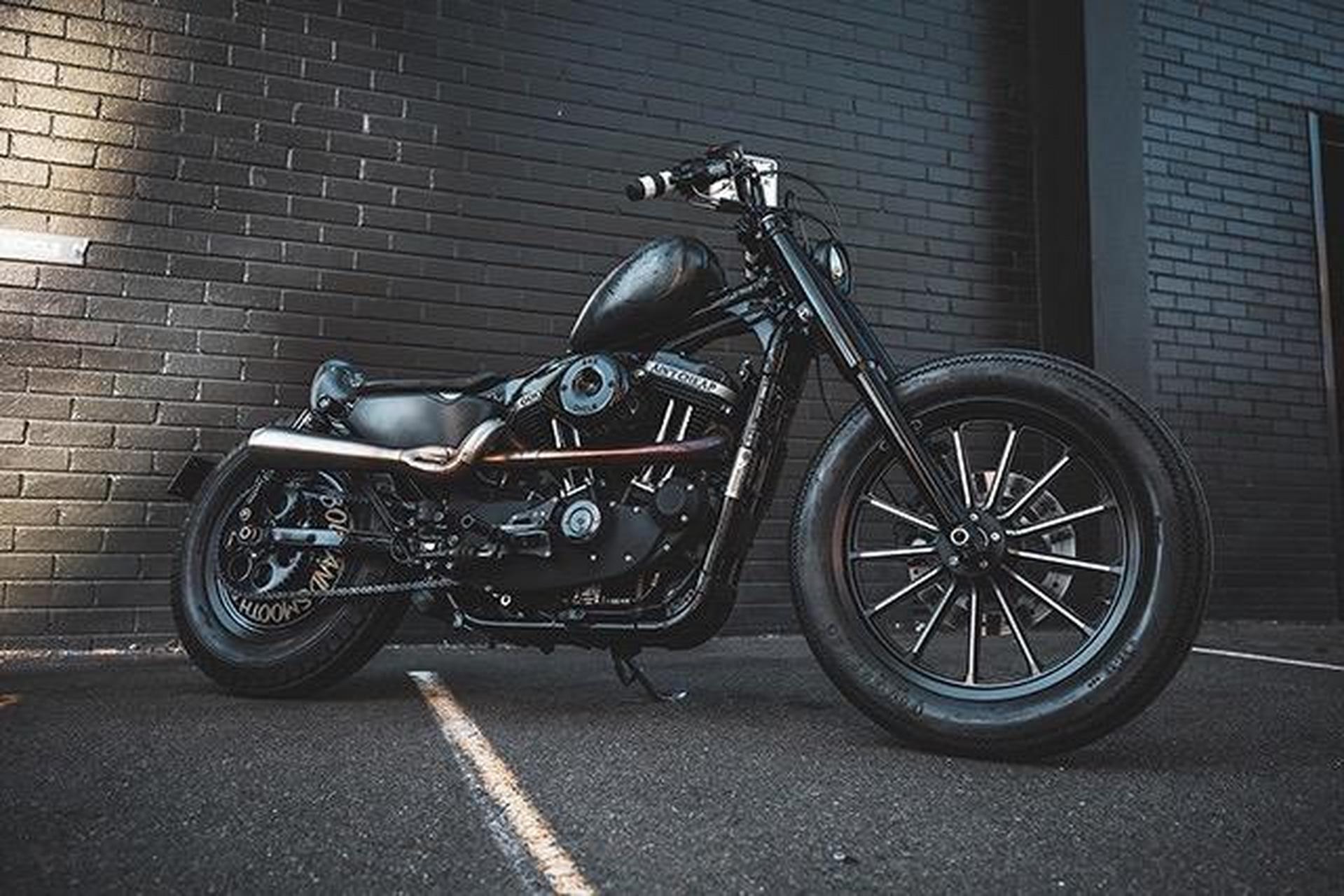 哈雷883改装chopper.哈雷883改装