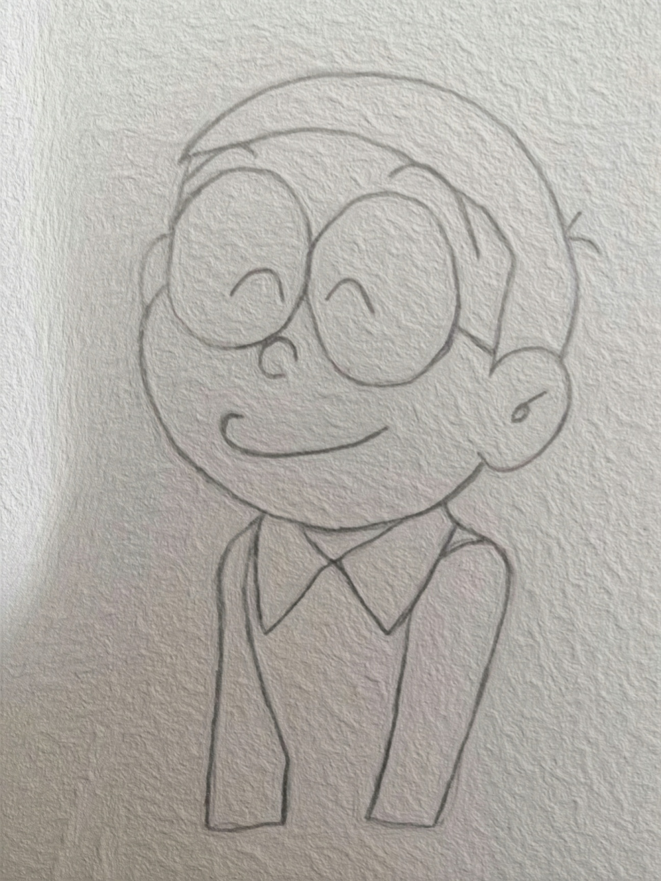 简笔画|是大雄呀(附步骤) —虽然大雄没有过人的条件,没什么才华,有