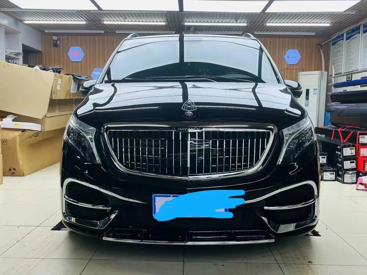 进口奔驰v250l 迈巴赫vs680l 2020年8月上户,2万公里95 全车原版