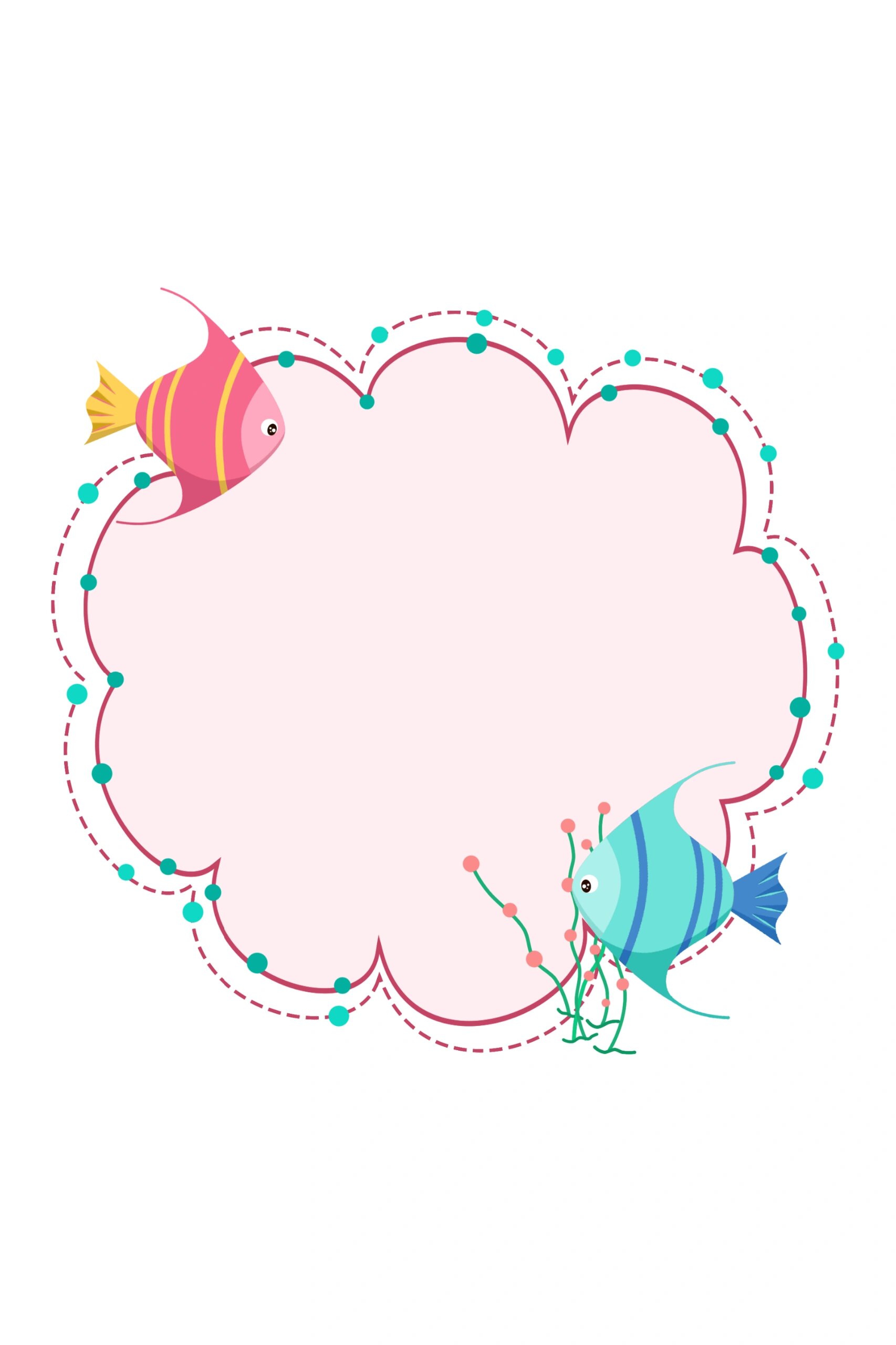 素材分享|海洋世界边框素材