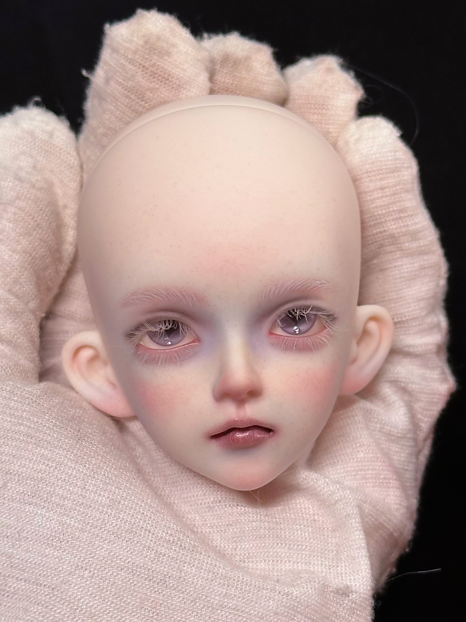 精致脆弱的白化病人