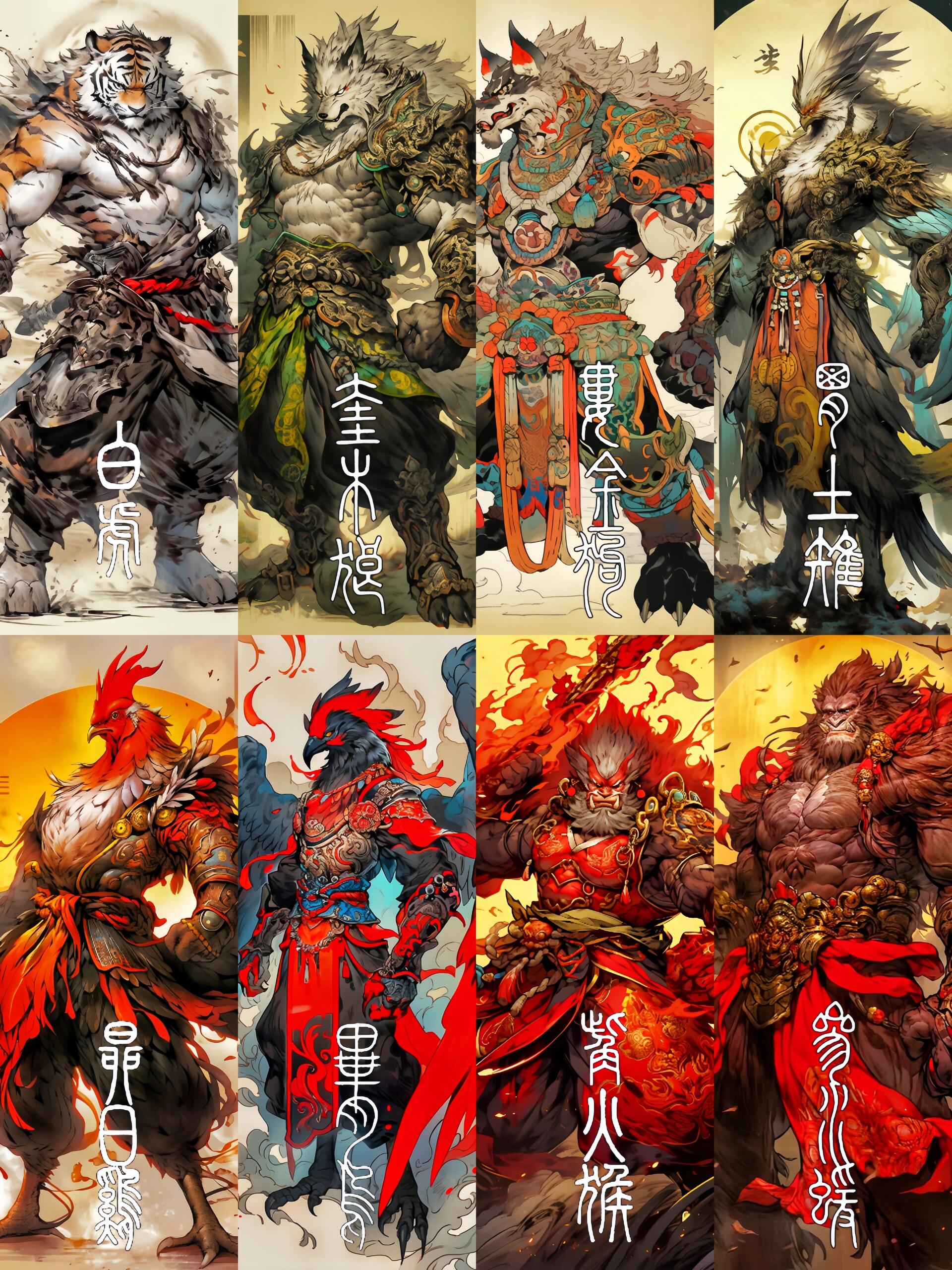 28星宿代表的动物